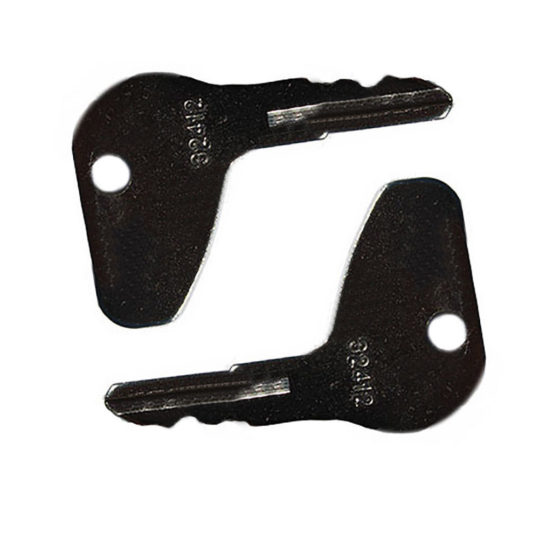 2 Kubota "L" Series Tractor Keys - also fits Mitsubishi Satoh Mahindra