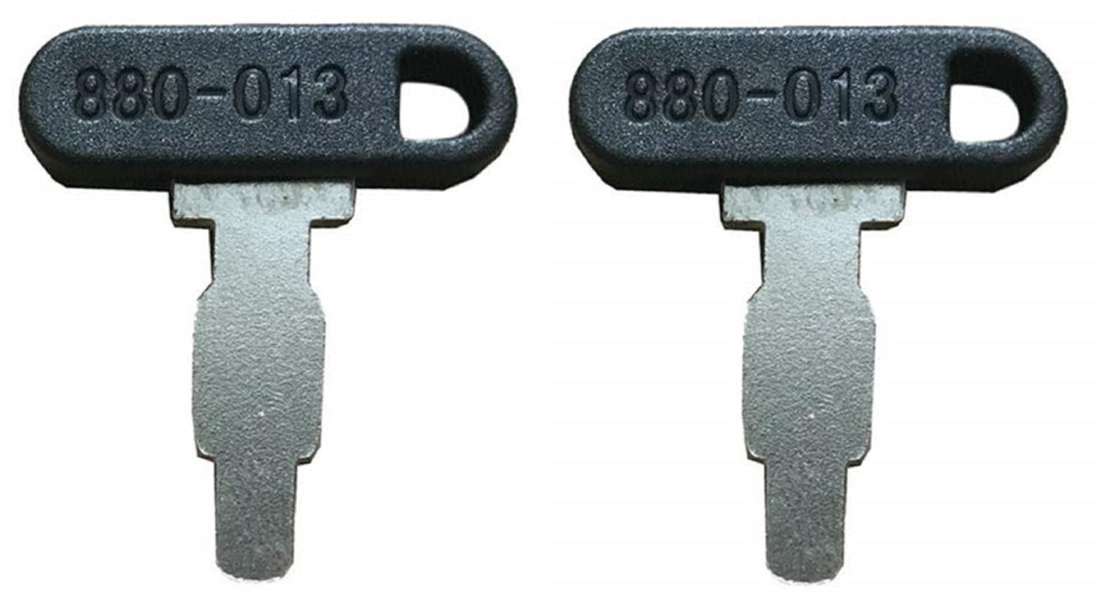 2 (1 pair) Honda Generator Heavy Equipment Key Fits Many Models