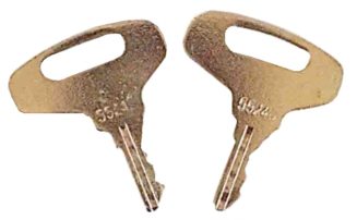2 Kubota Diesel Tractor Keys- B & GL Series, also fits Gehl Skid Steer