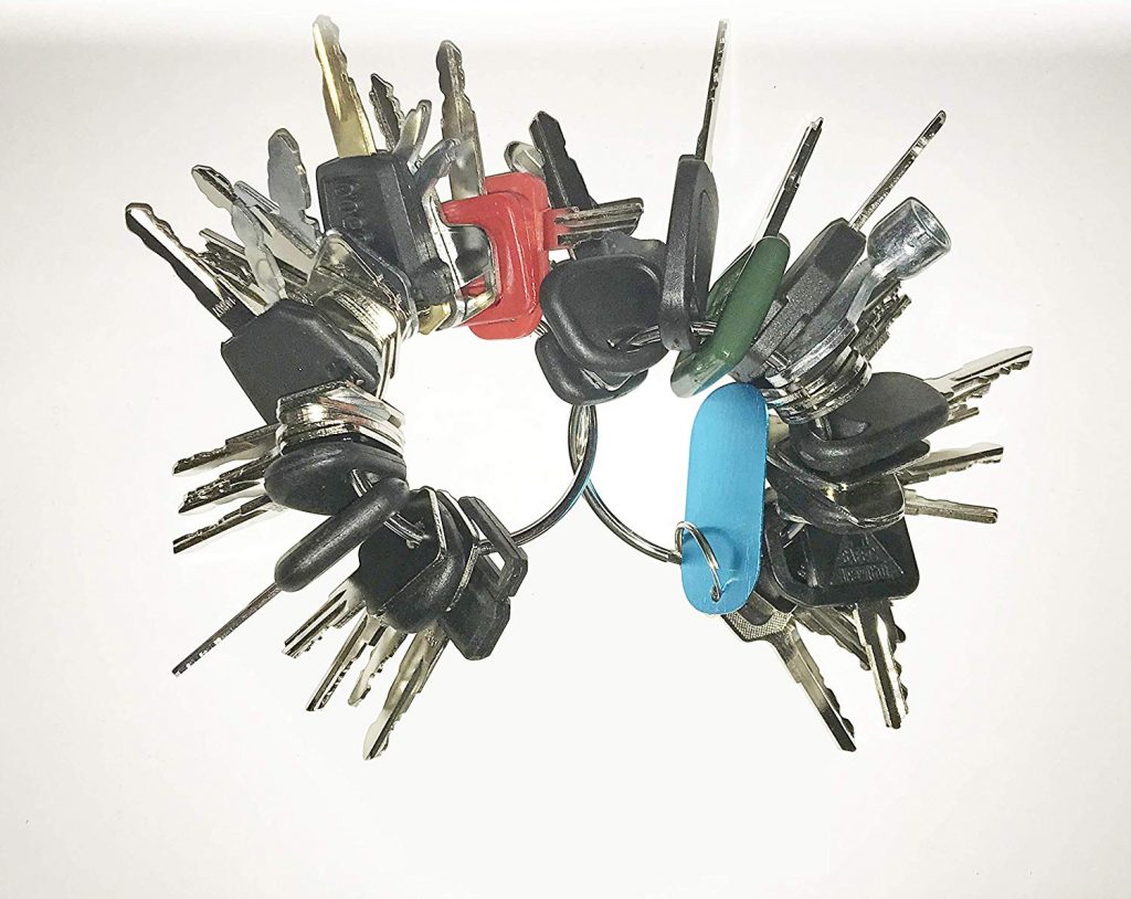 48 Ignition Key Set For Heavy Construction Equipment fits many Makes