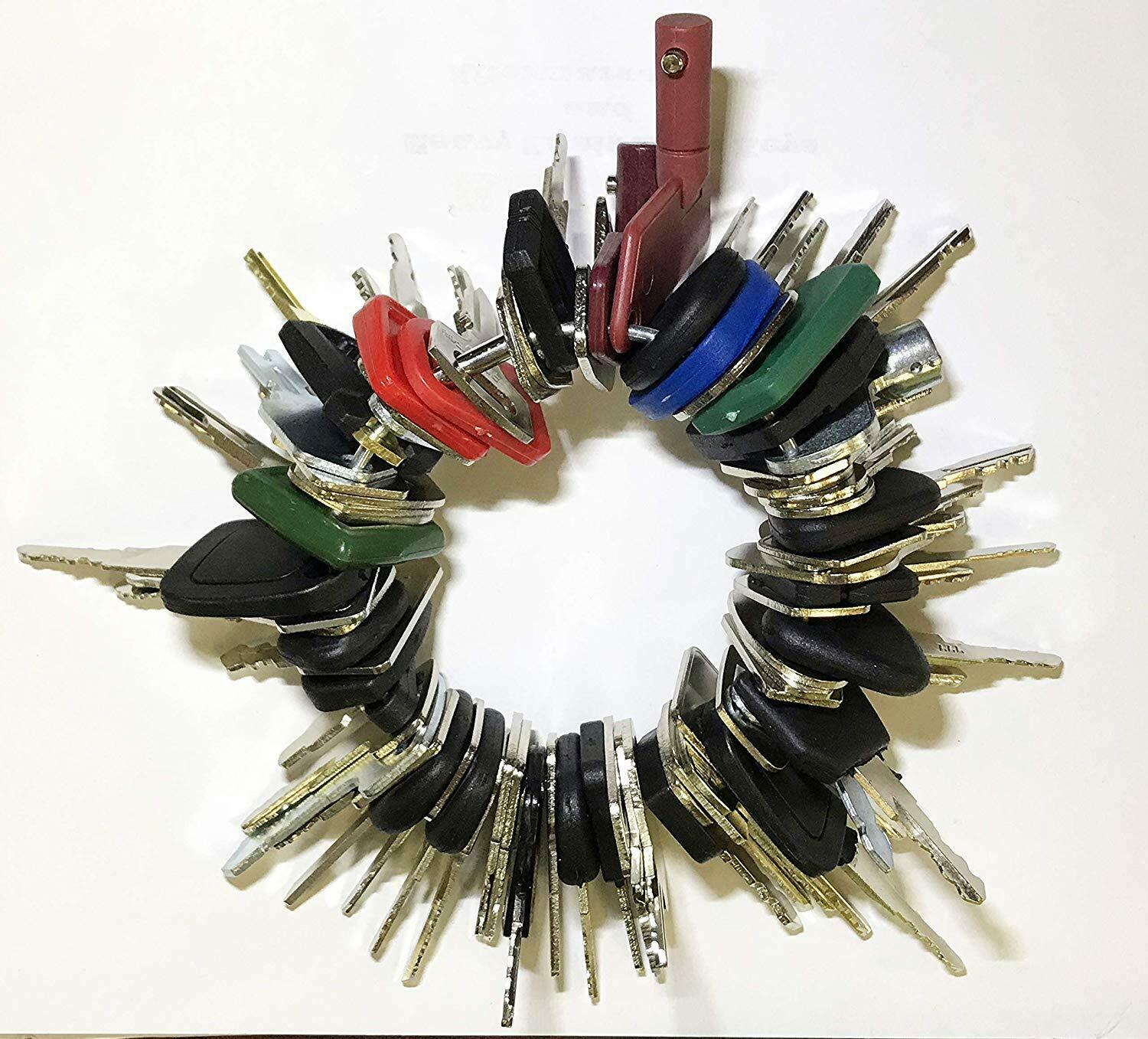 67 Ignition Key Set For Heavy Construction Equipment fits many Makes