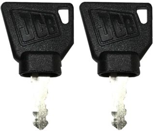 Jiayicity 14607 5Pcs Ignition Keys Compatible with JCB Tractors 506 Compatible with Hamm Equipment Compatible with Dynapac Compactors LG200 LG500 DYN451